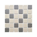 Glazed Mosaic Matt Grey Mix