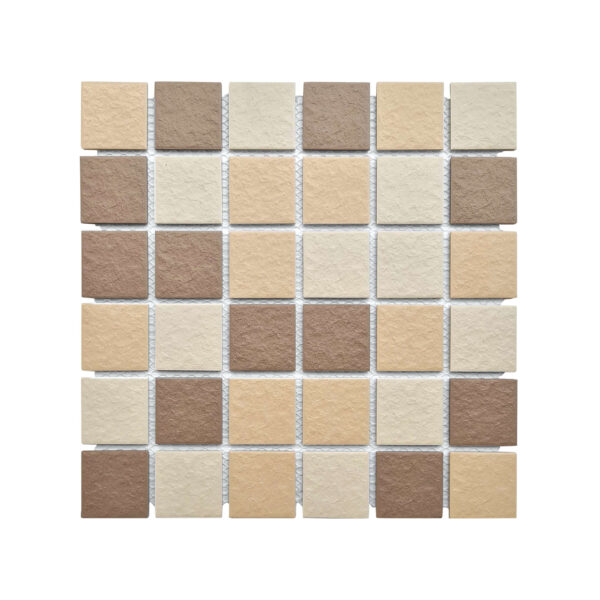 Porcelain Mosaic Brown Mix