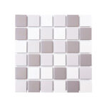 Glazed Mosaic Matt Grey Mix