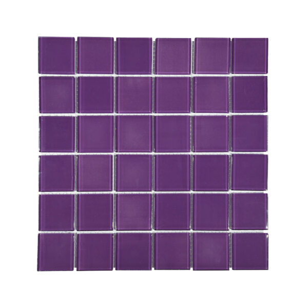 Crystal Glass Mosaic Mauve
