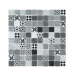 Glass Mosaic Delft Black