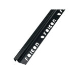 Aluminium Powder Coat Black Square Edge