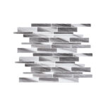 Falcon Glass Mosaic Linear Smoke