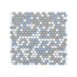 Stick On Mosaic Honeycomb Frappe