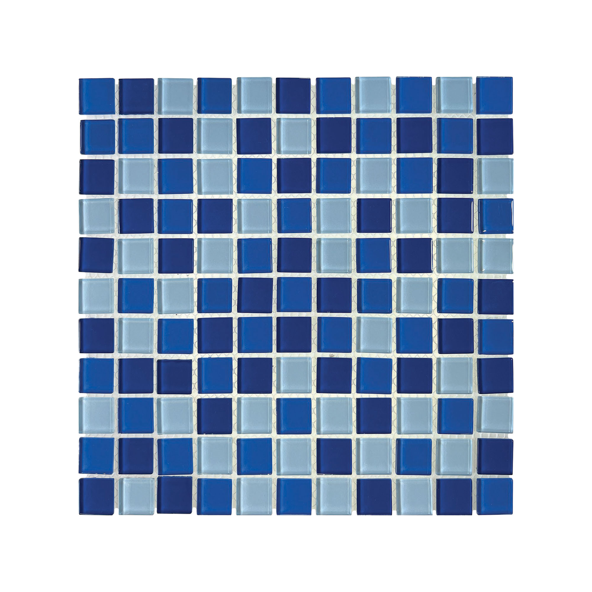FX101 Glass Mosaic Denim 25 x 25 mm - Image 1