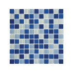 Glass Mosaic Phthalo 25 x 25 mm
