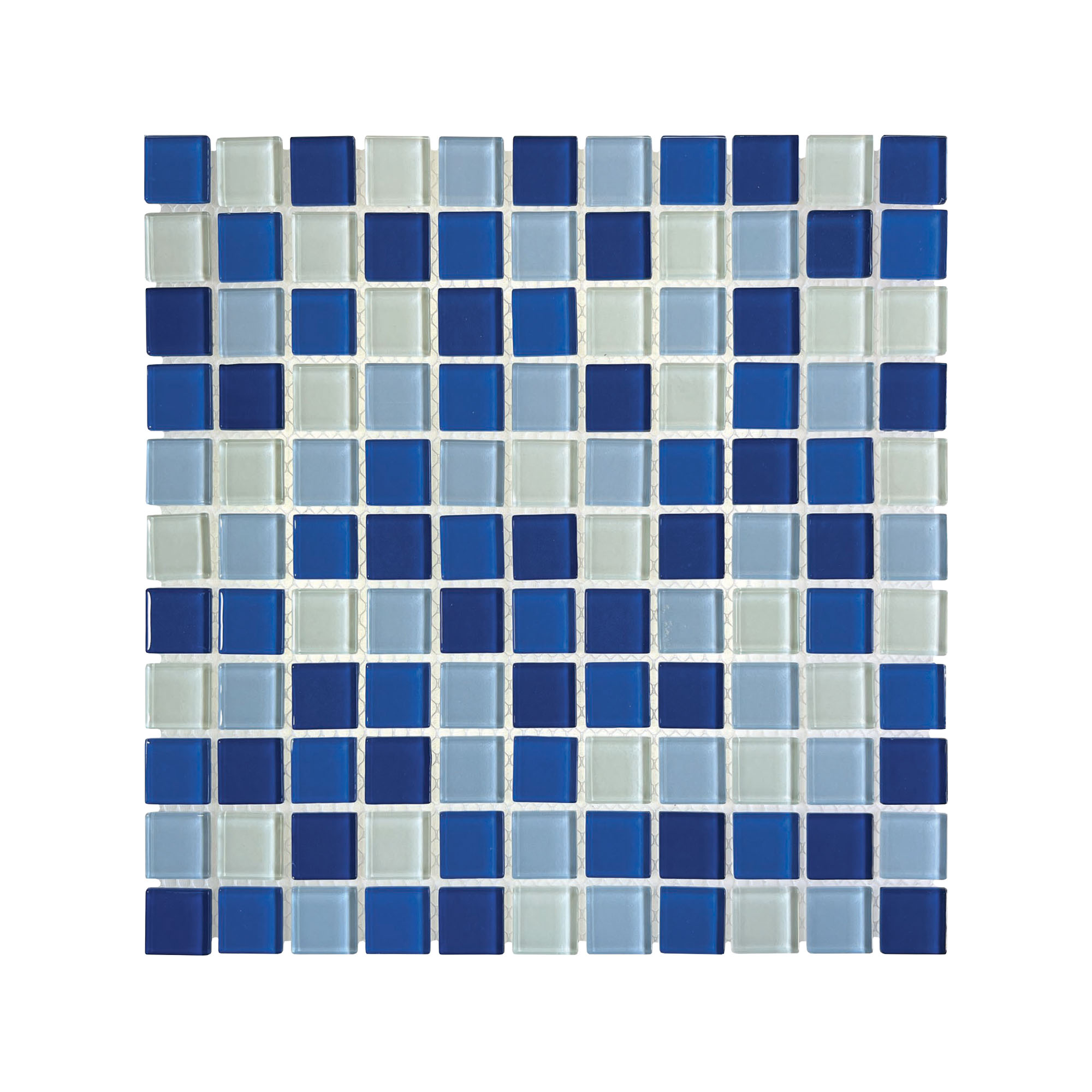 FX103 Glass Mosaic Phthalo 25 x 25 mm - Image 1