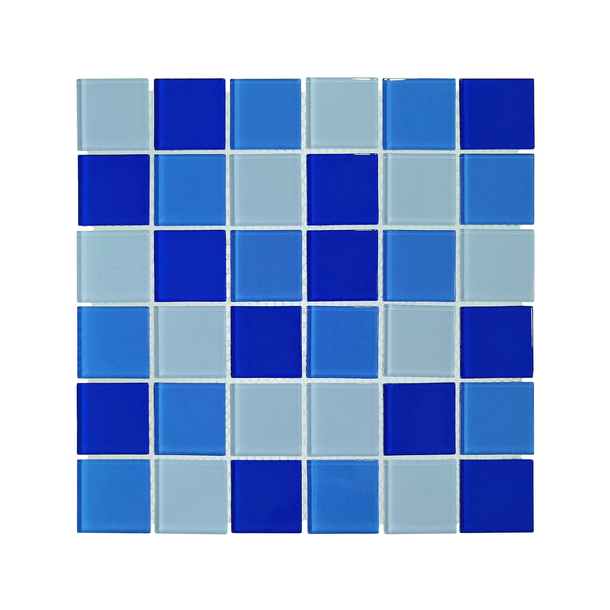 FX201 Glass Mosaic Denim 48 x 48 mm - Image 1